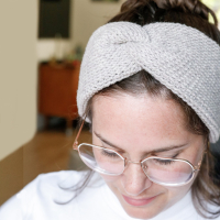 Dubbele Twist Hoofdband PDF Patroon